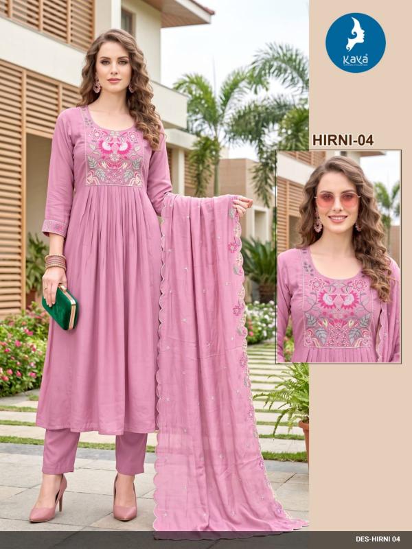 Kaya hirni anarkali cut sleeves kurtis wholesaler